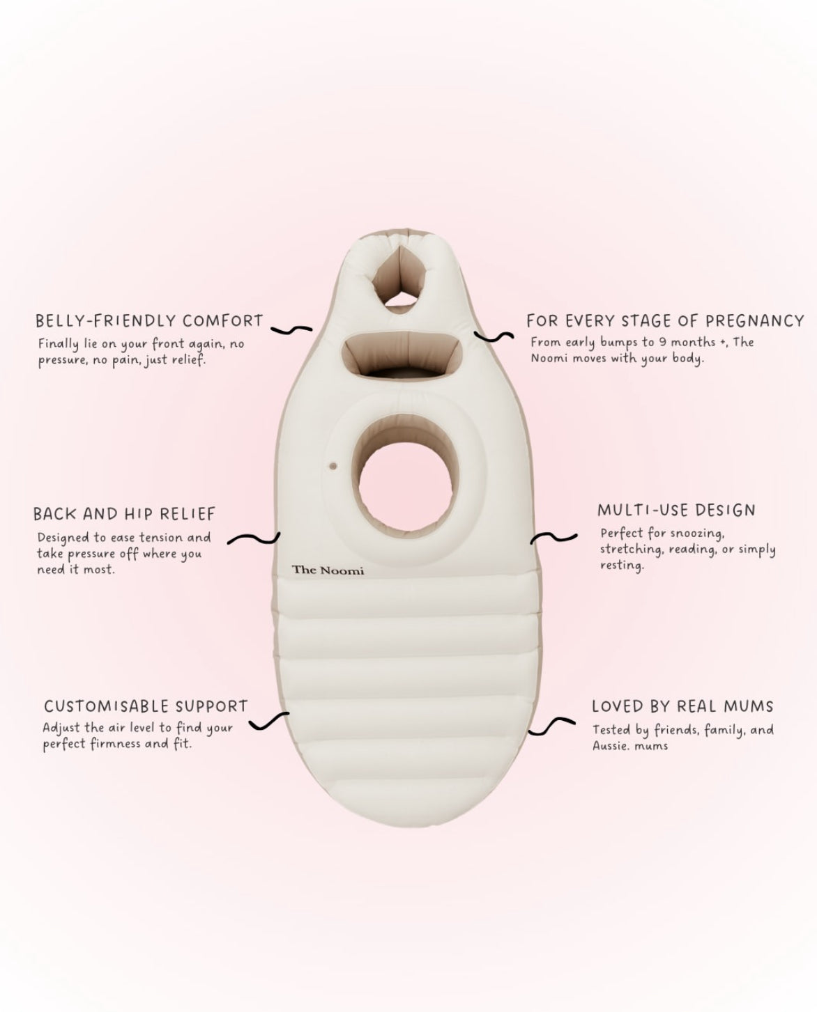 Mama luxe Belly Sleep Pregnancy Pillow